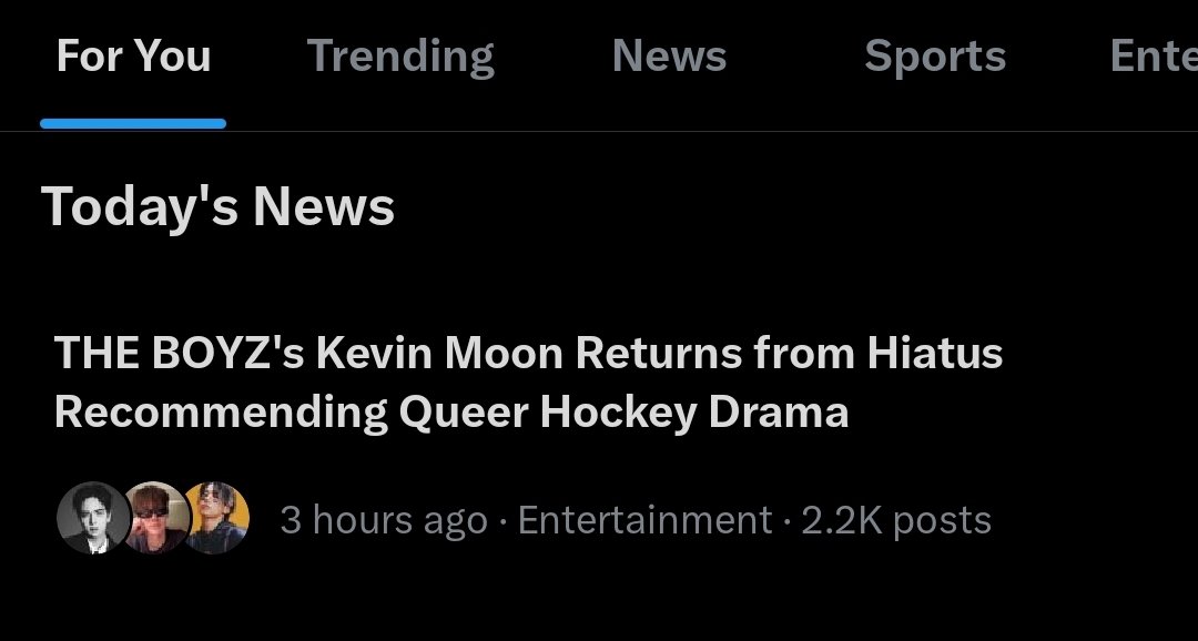 Most important news of the day thank you very much