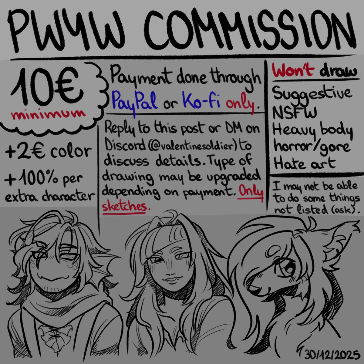 Rab Comms OPEN (1/3) tweet media