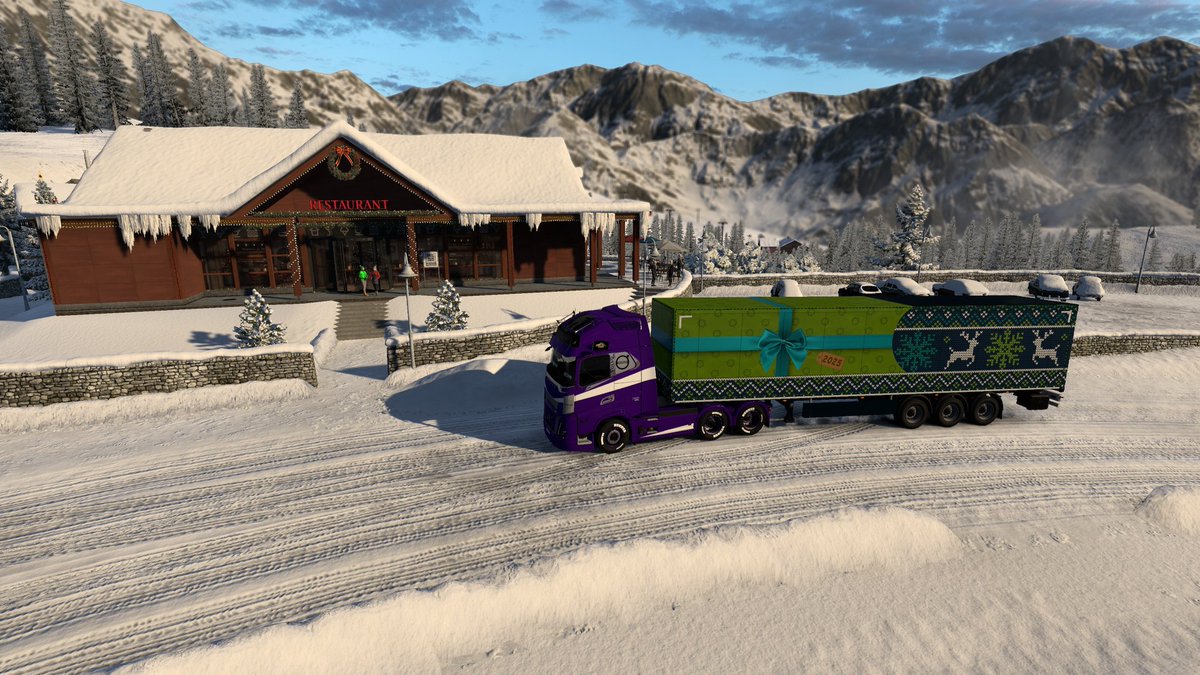 MFamLogistics's tweet photo. Some deliveries through Winterland 💜 Love the event

Wanna join VTC? Link in bio ☺️
#BestCommunityEver #EuroTruckSimulator2 #WovenWondersofWinterland https://t.co/kjH99nbfIw