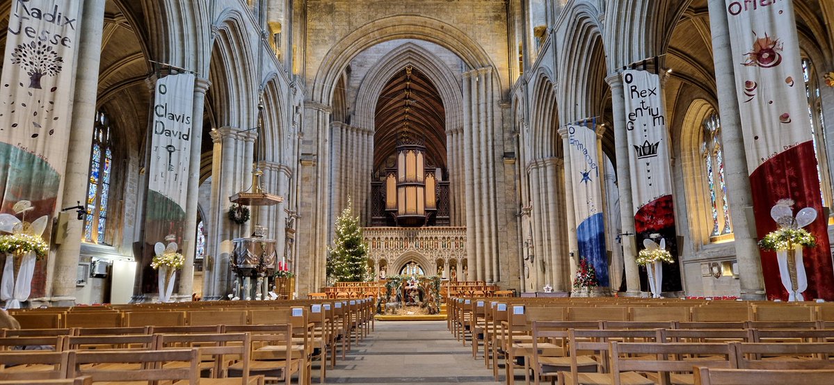 AnneEBailey1's tweet image. Next stop on our pilgrimage road trip: Ripon Cathedral, once the site of St Wilfred's shrine.