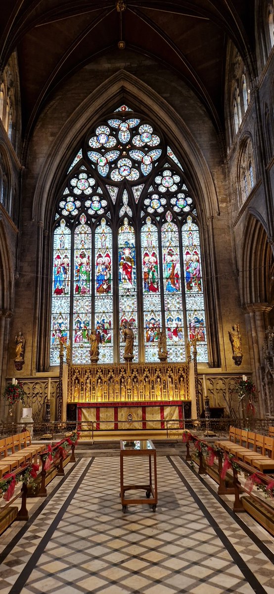 AnneEBailey1's tweet image. Next stop on our pilgrimage road trip: Ripon Cathedral, once the site of St Wilfred's shrine.