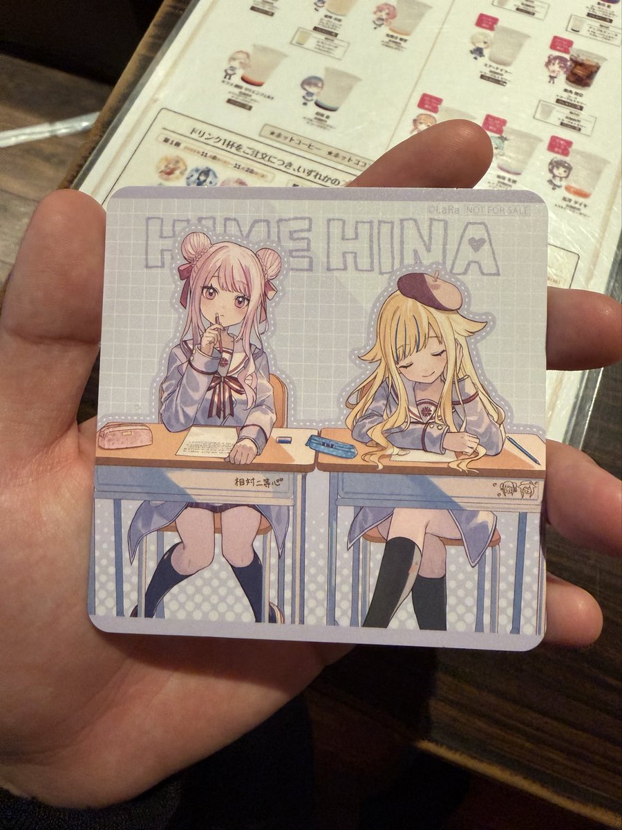 Meta_Cubed's tweet image. GiGOコラボグッズゲット！
相対ニ等心のコースターが当たりだ！ちょうど欲しかったものだったので嬉しい！

店員さんありがとう！
@GiGO_Norbesa