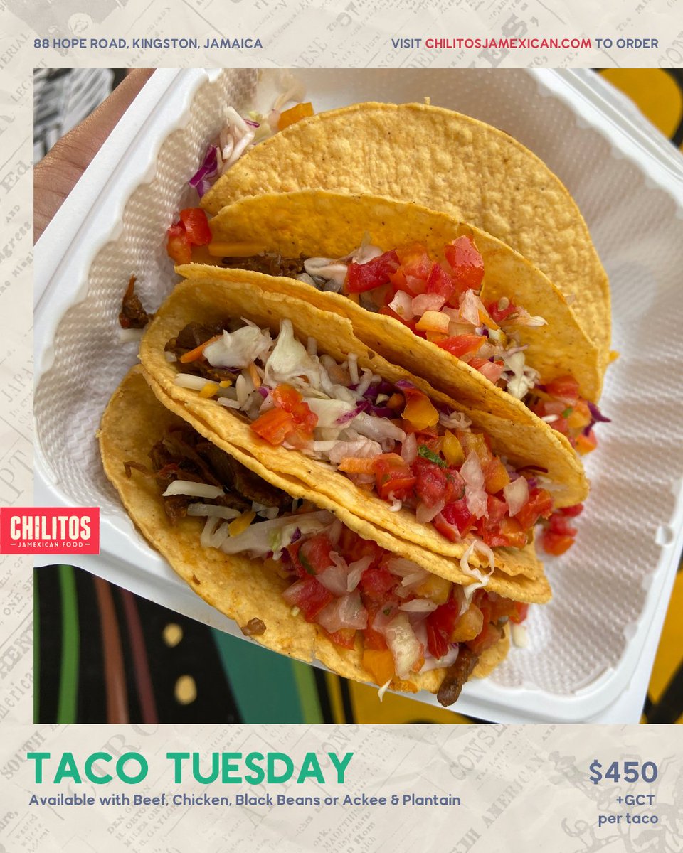 Living on the edge of 2025 this #TacoTuesday! 🌮 #ChilitosJaMexican
