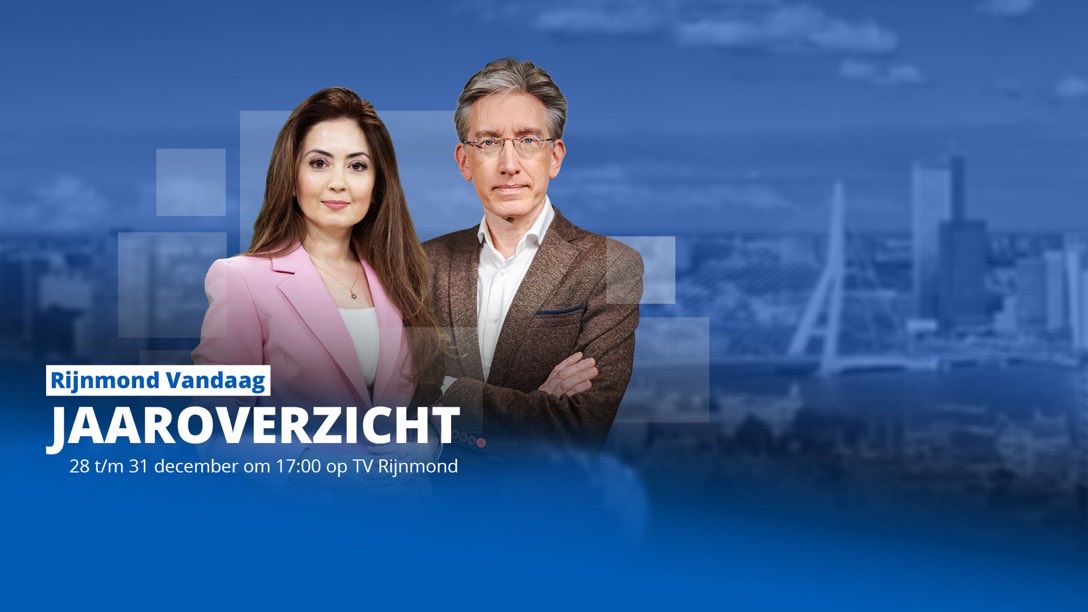 Vanaf 17 uur zenden we op TV Rijnmond het derde deel van ons jaaroverzicht uit. De uitzendingen kan je ook bekijken op de website en in de app via deze link.
rijnmond.nl/tv/programma/r… 
#Rotterdam #jaaroverzicht <a href="/RTV_Rijnmond/">Rijnmond</a>