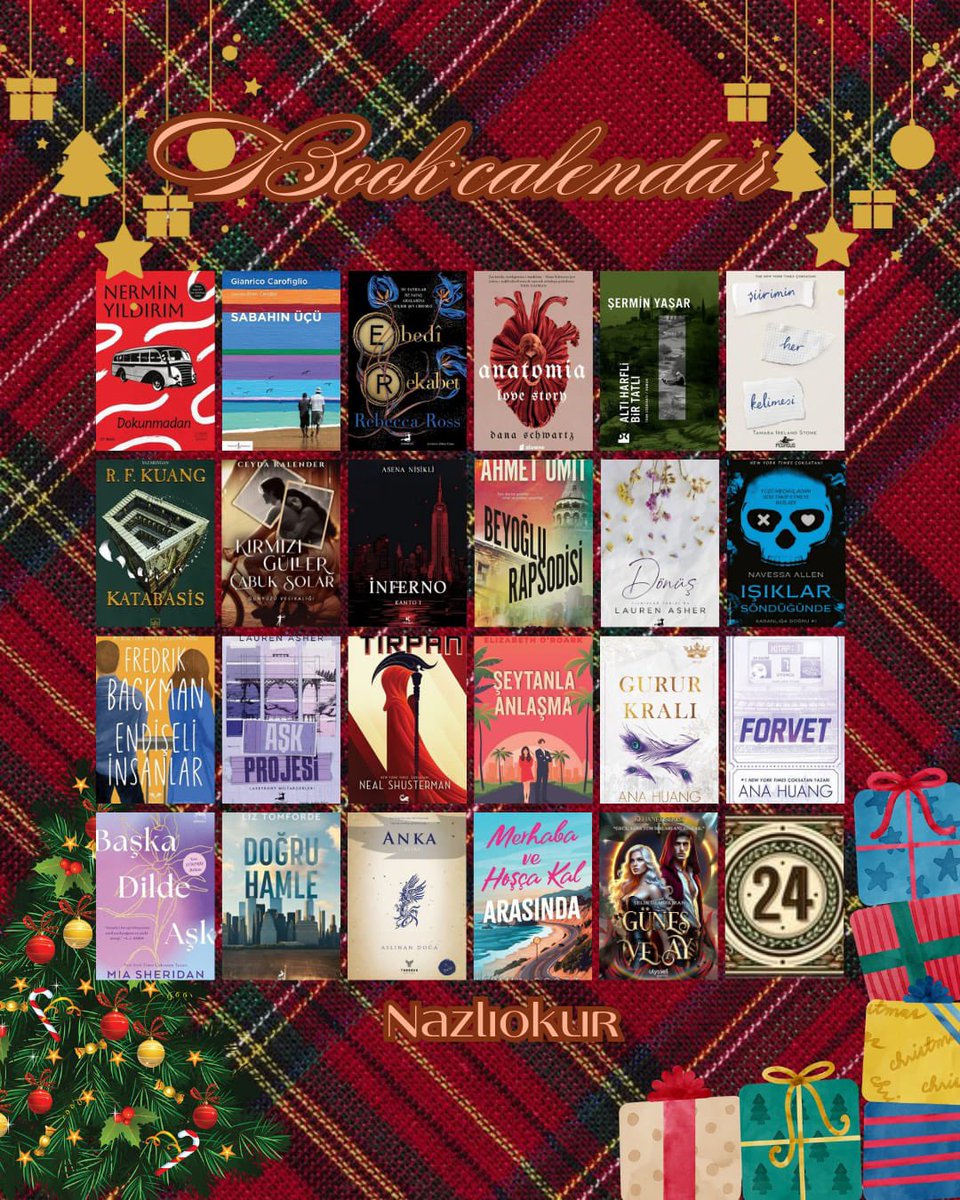 nazliiiokurr's tweet photo. 📖 Gün: 23
#bookcalendar https://t.co/JsYcWqxL09