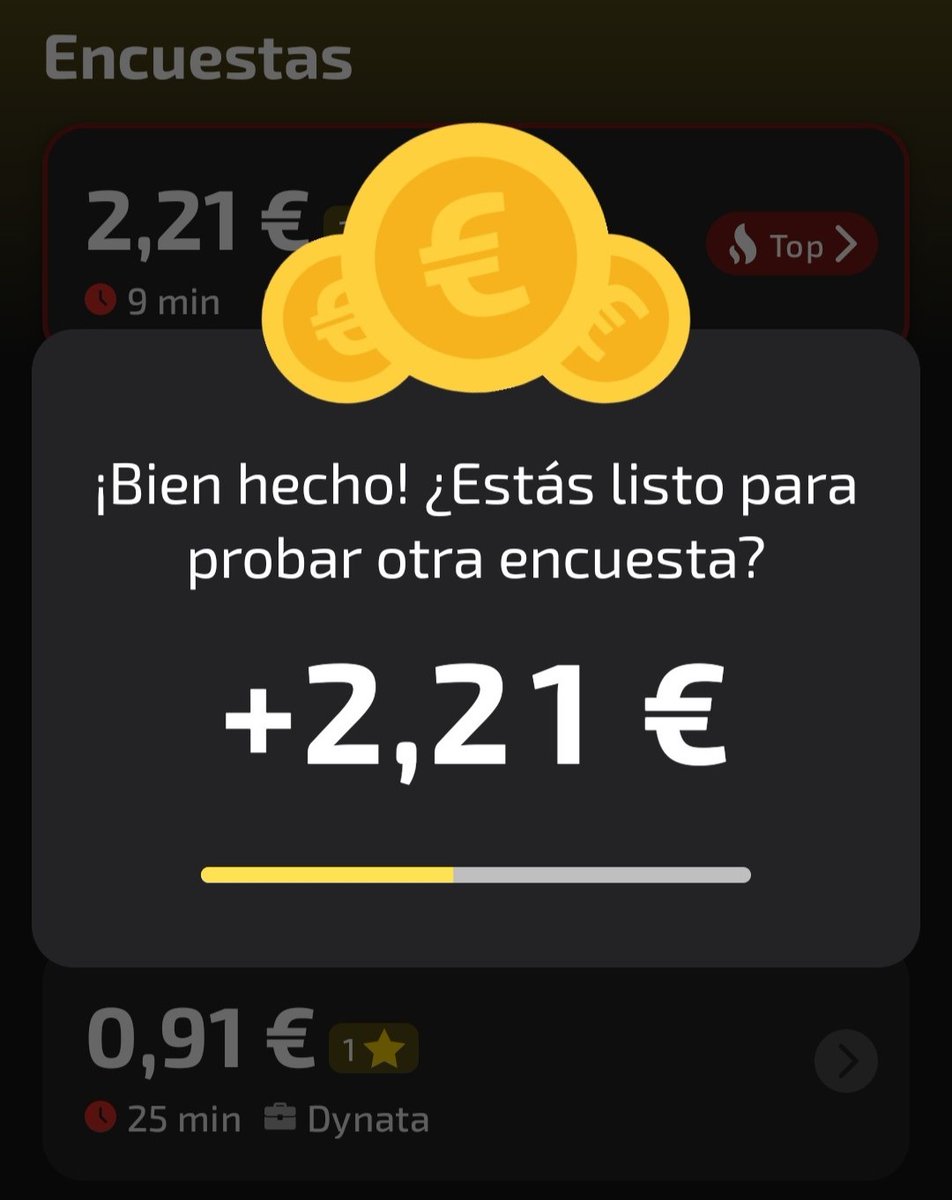 TuAhorroX's tweet image. 🎯 ¡Menuda encuesta me ha salido en Attapoll!
📝 +2,21€ por 10min de encuesta sobre neobancos