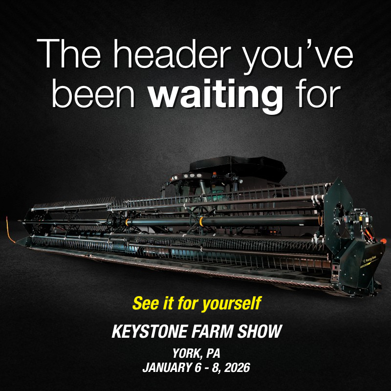 Everything you need in a header, minus the sticker shock.

Find us at the Keystone Farm Show to discover everything the AirFLEX NXT has to offer.