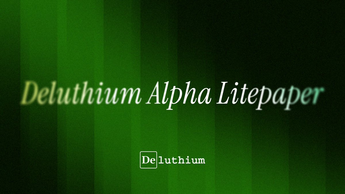 Deluthium tweet media
