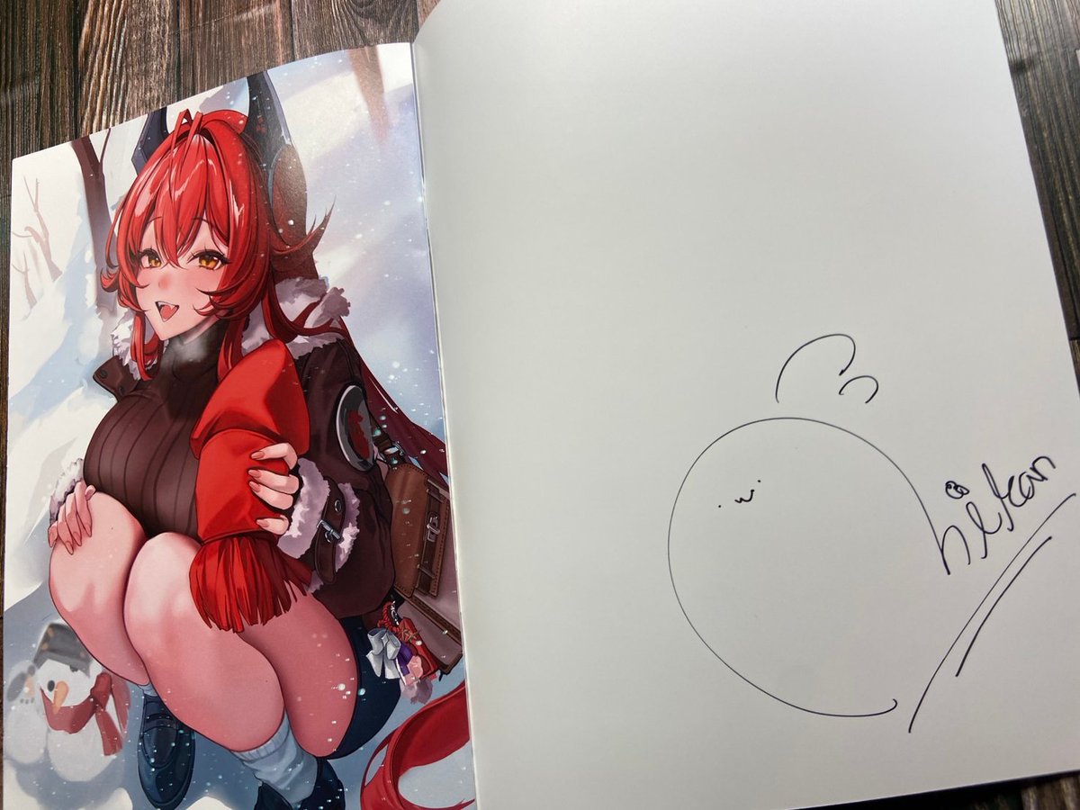 今回のコミケの戦利品② 前回の夏コミでは伺えず心残りだった、 レッド