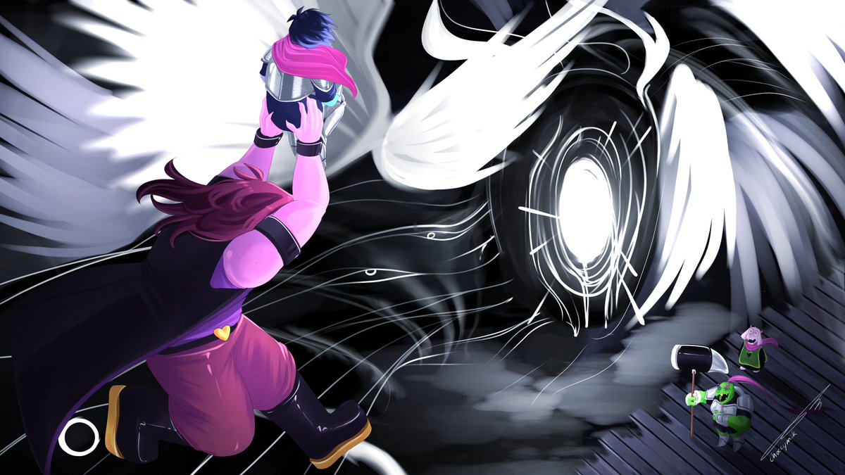 ChoccyMilk303's tweet image. GET DUNKED ON!!!!!!
#deltarune #deltarunefanart