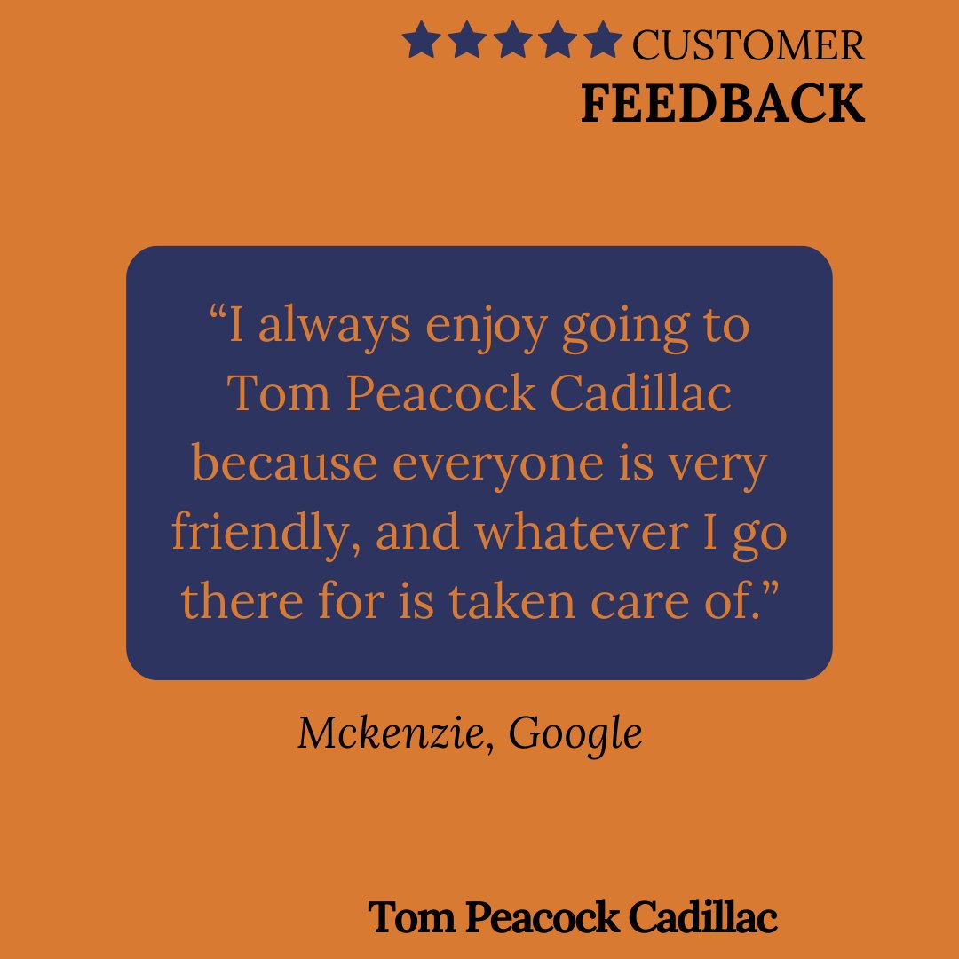 Tom Peacock Cadillac tweet media
