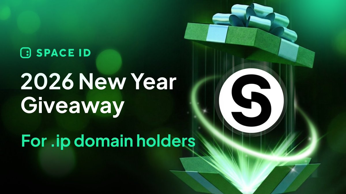 NEW YEAR. NEW STORY.

<a href="/StoryProtocol/">Story</a> x <a href="/SPACEID/">SPACE ID</a>
Win premium .ip domains — human-readable identities for creators, IP, and AI📚✨

Follow both accounts, repost, and drop your .ip domain below.

Rewards are sent directly to your onchain identity.