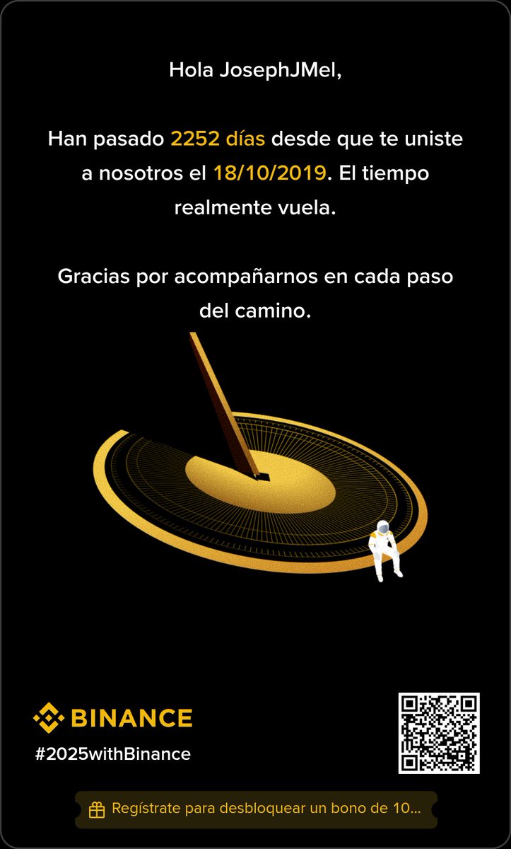 JosephjCoin's tweet image. binance.com/year-in-review…  varios años  acompañando a #Binance
