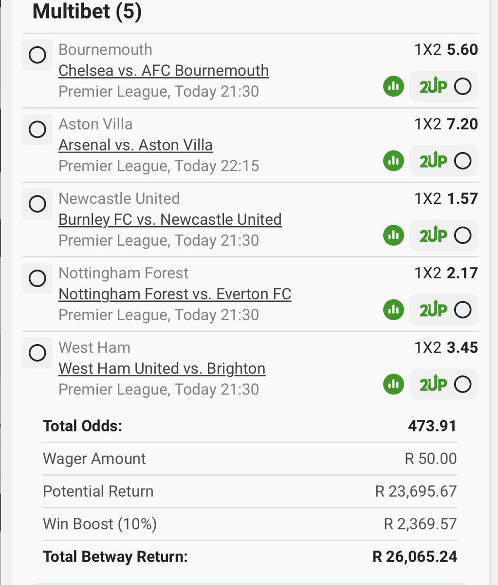 Risk but anything is possible 

Bet code 👉🏽 BW2E073A65￼

Kick off 👉🏽21:30