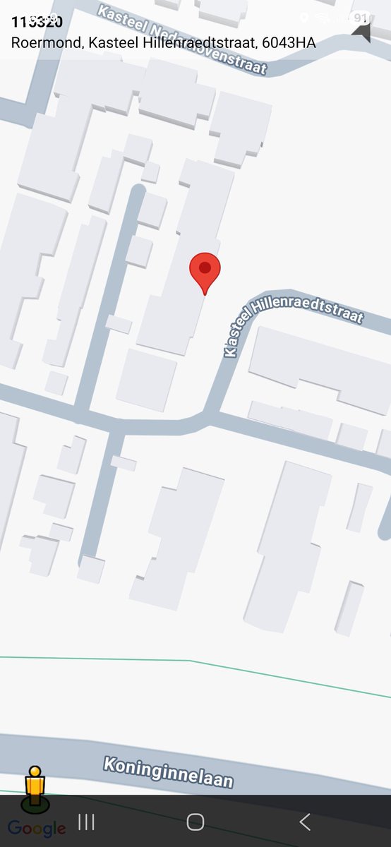 Inzet Rapid Responder op Kasteel Hillenraedtstraat in Roermond