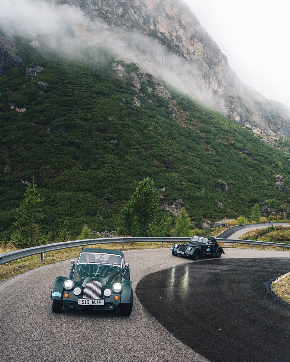 morganmotor's tweet image. Morgan Explores 2025 headed to the Dolomites 🏔️

21 Morgan sports cars and their owners embarked on a four-day driving tour through some of Europe’s most captivating landscapes. With breathtaking views, fine dining, and exquisite hotels along the way, every mile behind the wheel…