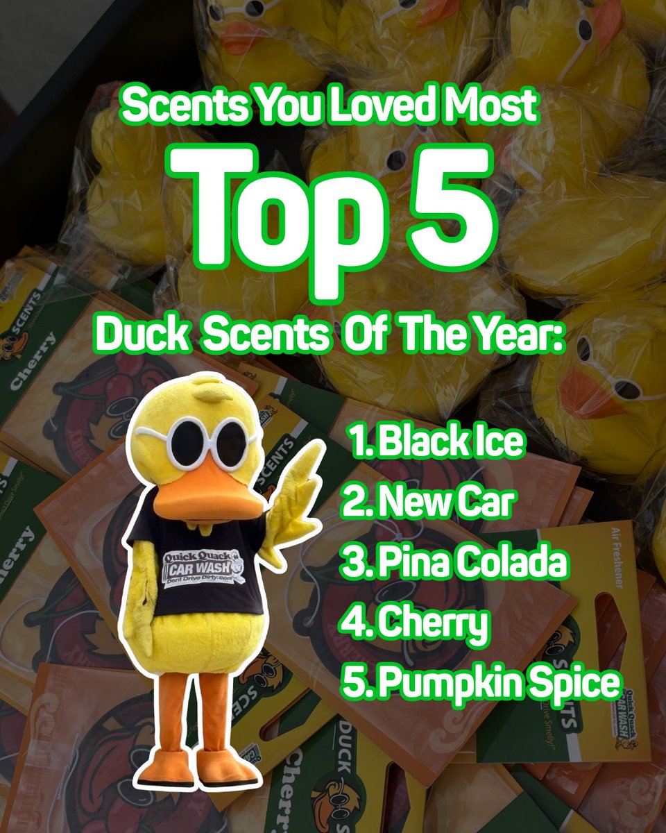 quickquack's tweet image. ✨🦆 Quick Quack Wrapped 🦆✨

This year was all about growing alongside the communities we serve from fun moments and shared memories to millions of reasons to smile. 😄

Here’s a look back at what made this year truly amazing and why none of it would be possible without you. 💚…