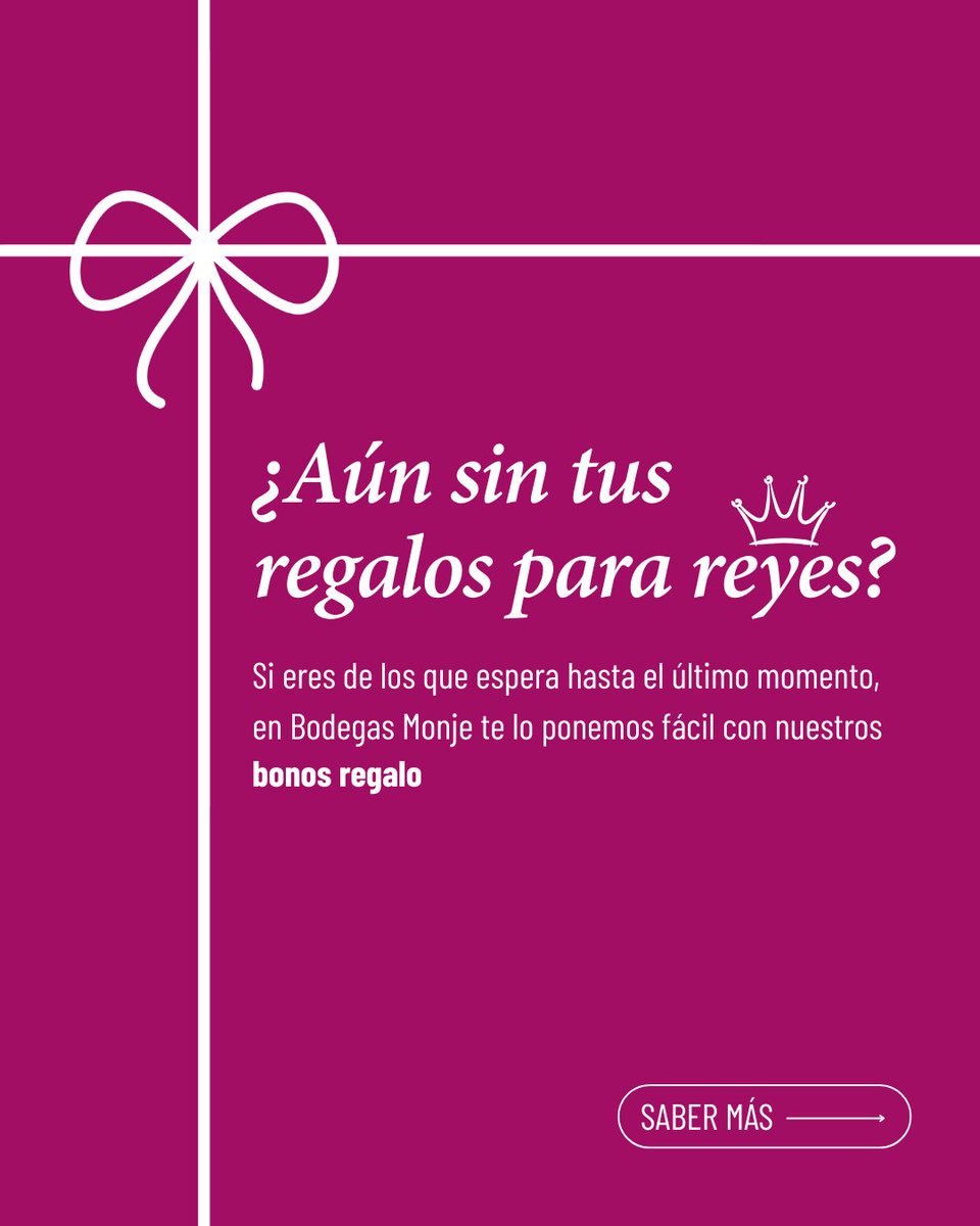 Páter, Bodegas Monje tweet media