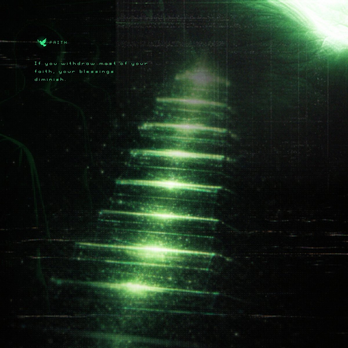 Staking — Blessings Curve
• Stake FAITH → earn from buybacks
• No inflation rewards
• Multiplier grows per epoch up to 2.5×
• Resets only if you unstake ≥ 69%

If you withdraw most of your faith, your blessings diminish.