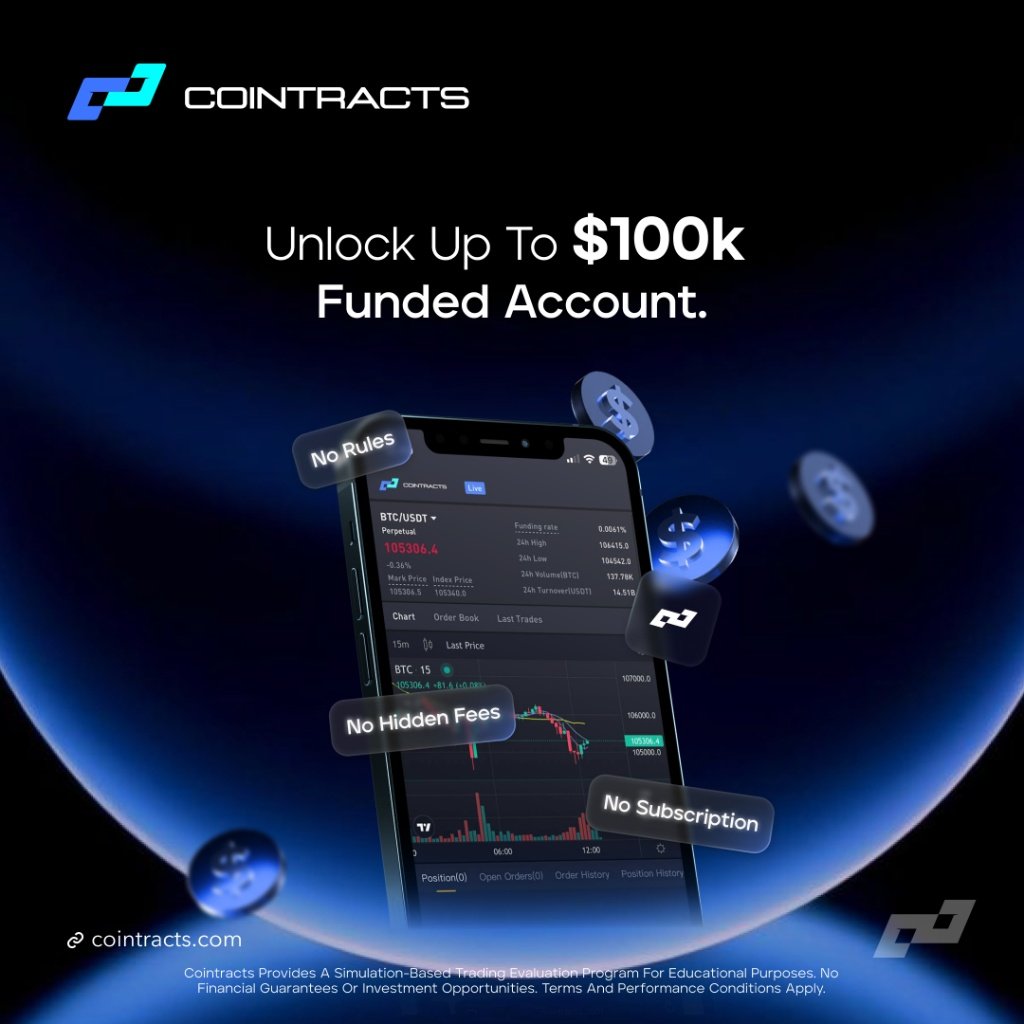 🔷 Get Funded with Cointracts: No Limits, Just Growth 🔷

<a href="/cointracts/">Cointracts Prop Trading</a>  is a legally registered prop firm based in the UAE, built by a team of real experts who actually understand the markets.

Register to see their improvements which are really rare in crypto industry