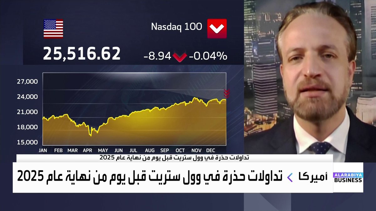 أستاذ مساعد في كلية الاقتصاد لدى جامعة قطر د. جلال قناص لـ _Business. حالة عدم اليقين في الاقتصاد العالمي أربكت الأسواق. يجب مراقبة العديد من العوامل والبيانات الاقتصادية خلال 2026. هناك عدة أسباب دفعت إلى ارتفاع أسعار المعادن 