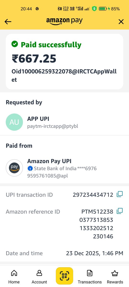 akshay_kahu's tweet photo. @AmazonHelp @amazonpay @IRCTCofficial @PhonePe Which details do you want to access this account? @AmazonHelp @amazonpay @amazonIN https://t.co/8f4py7ujDA