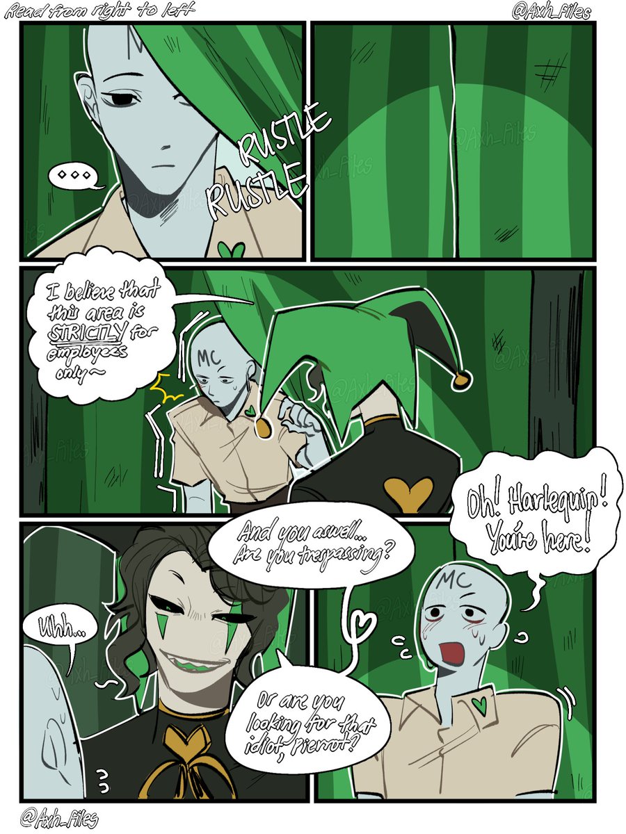 axh_files's tweet image. 💐💚 #Harlequin #tfc #tfcharlequin #thefreakcircus #thefreakcircusharlequin