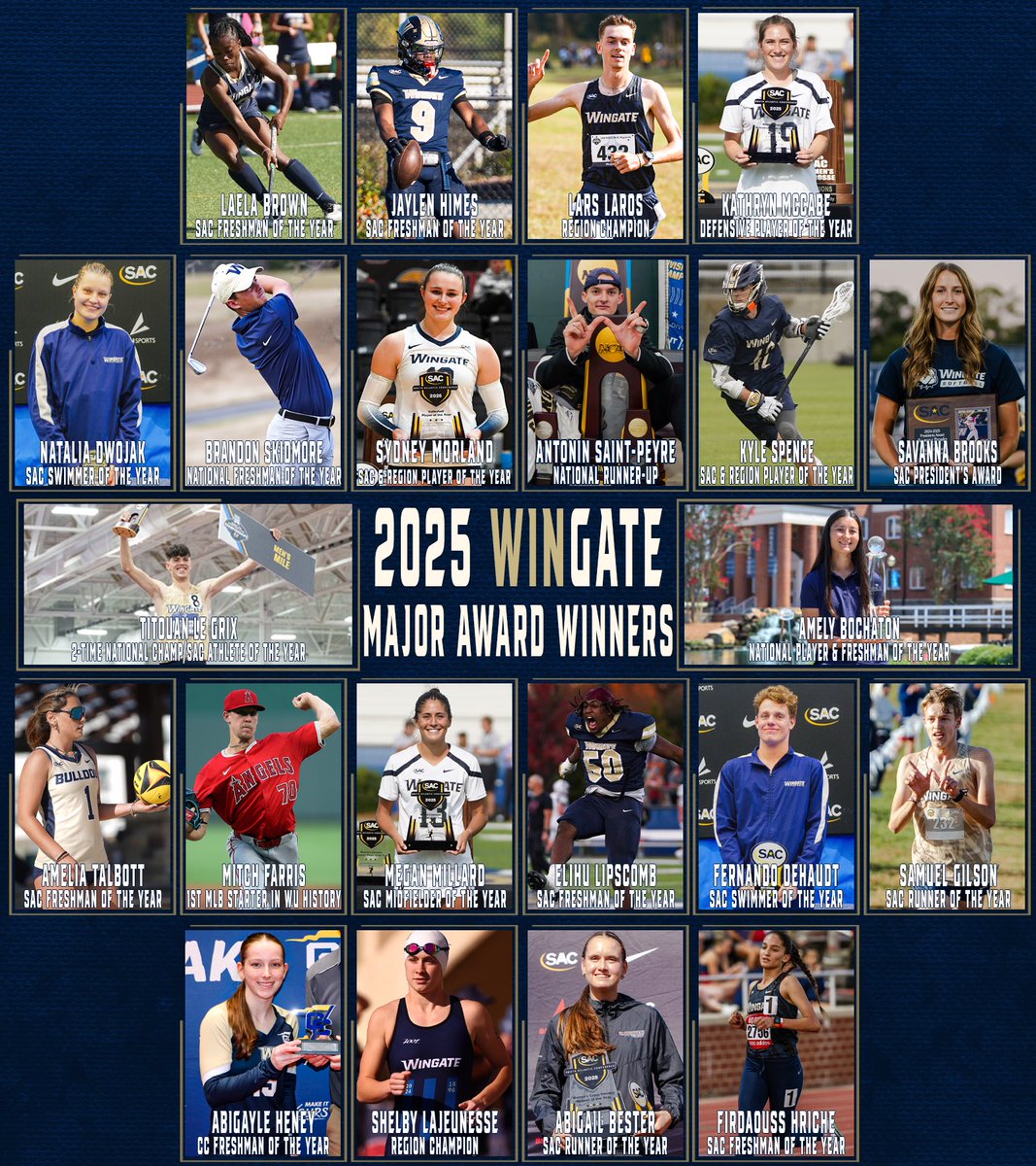 Wingate Bulldogs tweet media