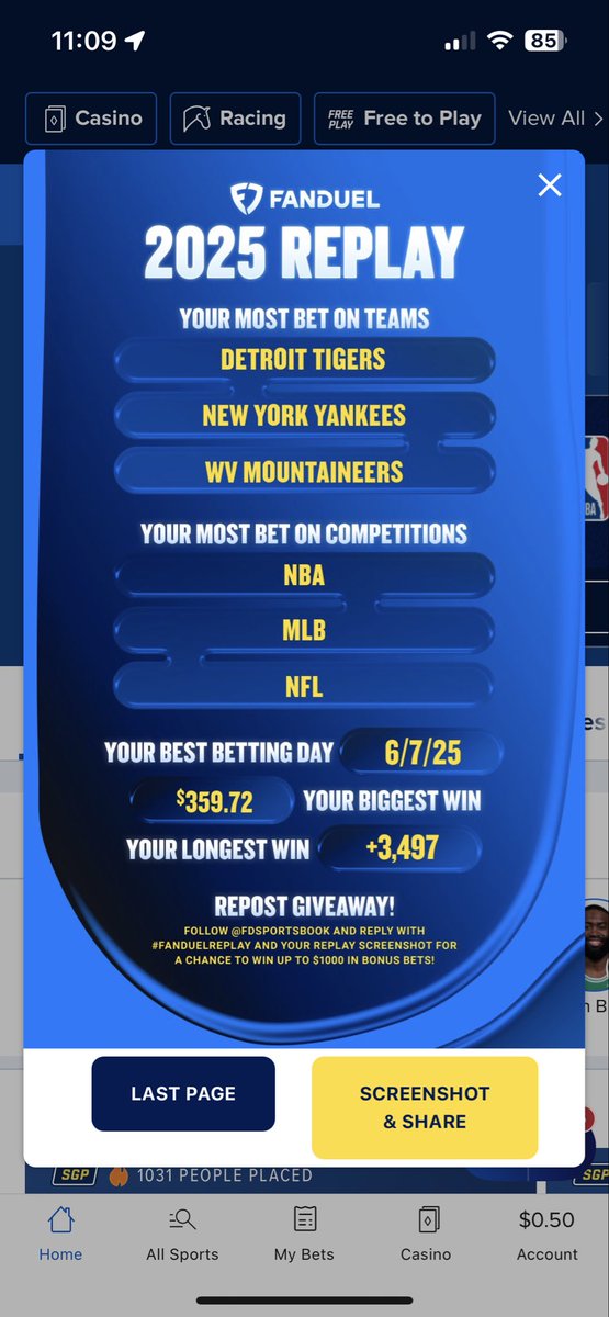 AustinChatman3's tweet photo. @FDSportsbook Let’s go Tigers and Yankees 🤑🤑 https://t.co/iHNOpBgmln