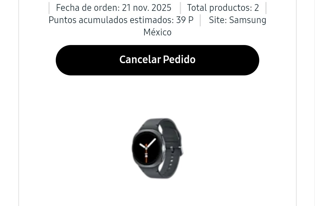 absolis25's tweet photo. @Profeco un mes de mi compra en línea en @SamsungMexico, y me dicen que no saben cuando vayan a tener stock la compra la realice en noviembre, venden productos sin tenerlos. Y no me dan mas respuesta https://t.co/PrIKvh9P50