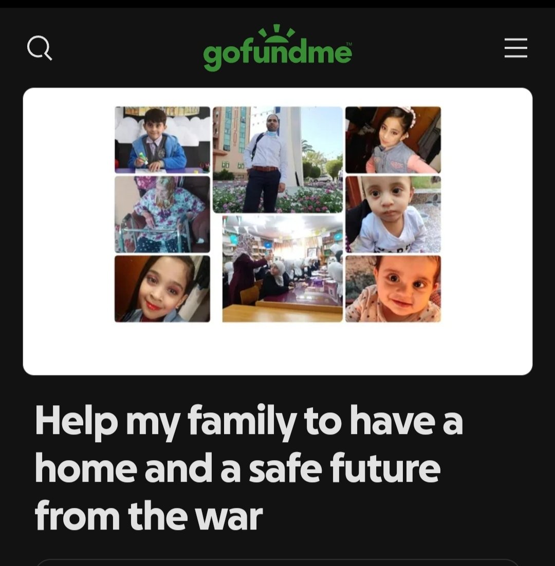 MhmwdSwalh20432's tweet image. ‼️My campaign isn't a luxury; it's our only source of support for my family, providing for their basic needs and keeping them warm. Hope remains pinned on kind-hearted people. 
🫂Your support means life.

#SaveOurChildren #Donate gofund.me/265a64d9