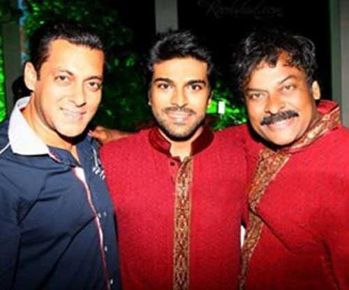 LoveRajamouli's tweet image. “If I had a third brother it would be #RamCharan ” Salman Khan said.
Chiranjeevi about #SalmanKhan "Salman treats Charan as his very close younger brother"