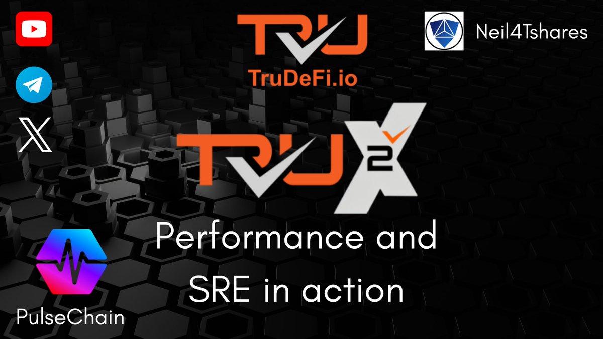 Tru2X:  Performance and the SRE in action youtube.com/live/m-XmfVB1r… via <a href="/YouTube/">YouTube</a>