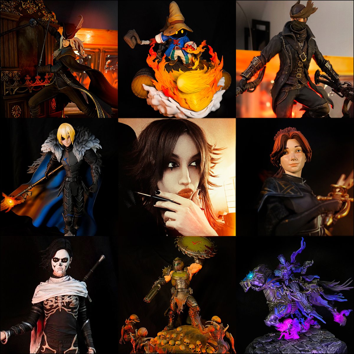 Un año pintando muñecos! 🖌️✨
Gracias por tenerme en cuenta y confiar en mi trabajo, jo 🥹🖤
#artvsartist2025