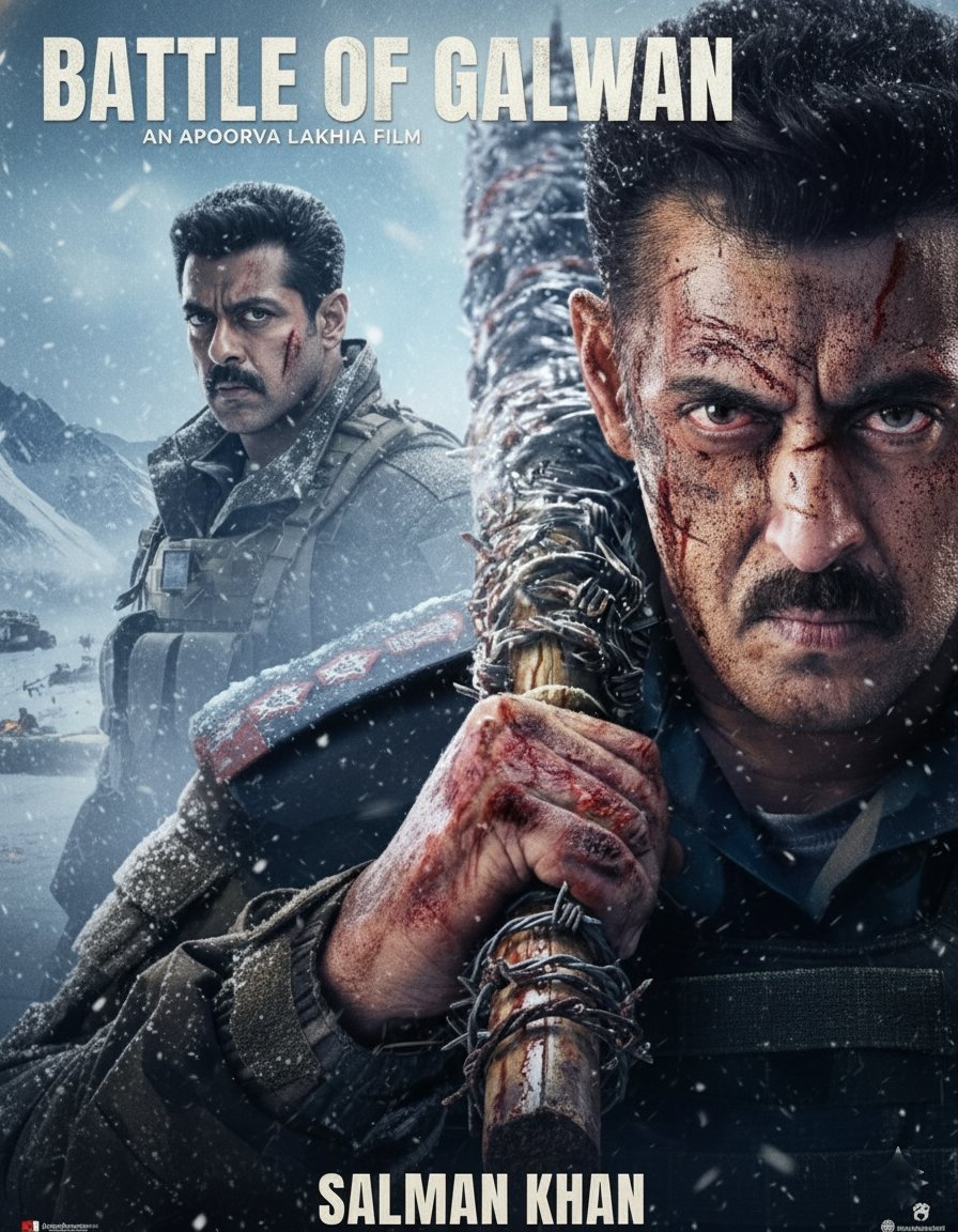 The #BattleOfGalwan teaser has done its job; <a href="/SKFilmsOfficial/">Salman Khan Films</a> should leave no stone unturned now. You guys still have four months if any improvements or reshoots are needed.

#IndiaWithBattleOfGalwan