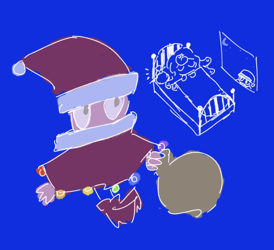 良いサンタさんと悪いサンタさん でした