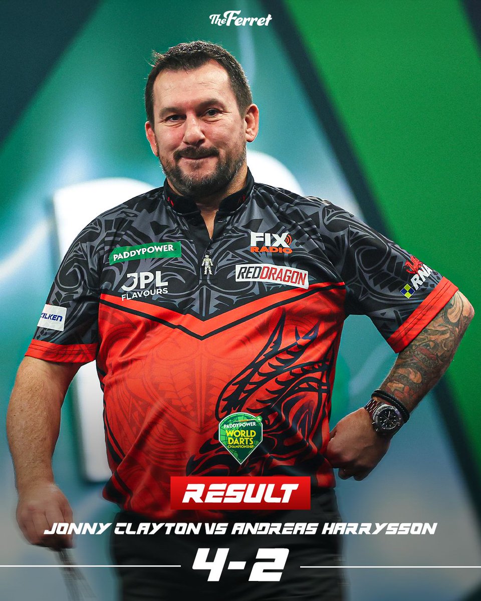 Jonny Clayton tweet media