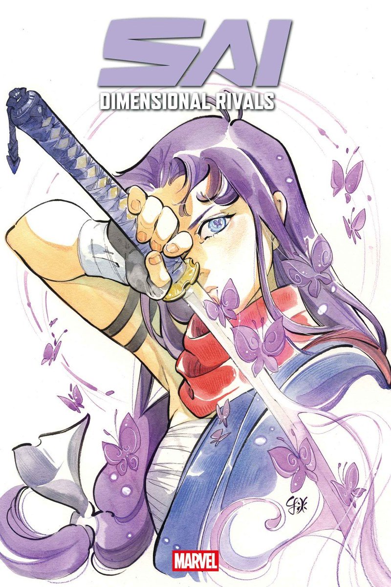 elsewherecomics's tweet image. Peach Momoko did a fantastic job on this cover of 
Sai Dimensional Rivals #3 
 #Marvel #Marvelcomics #Psylocke #MarvelRivals