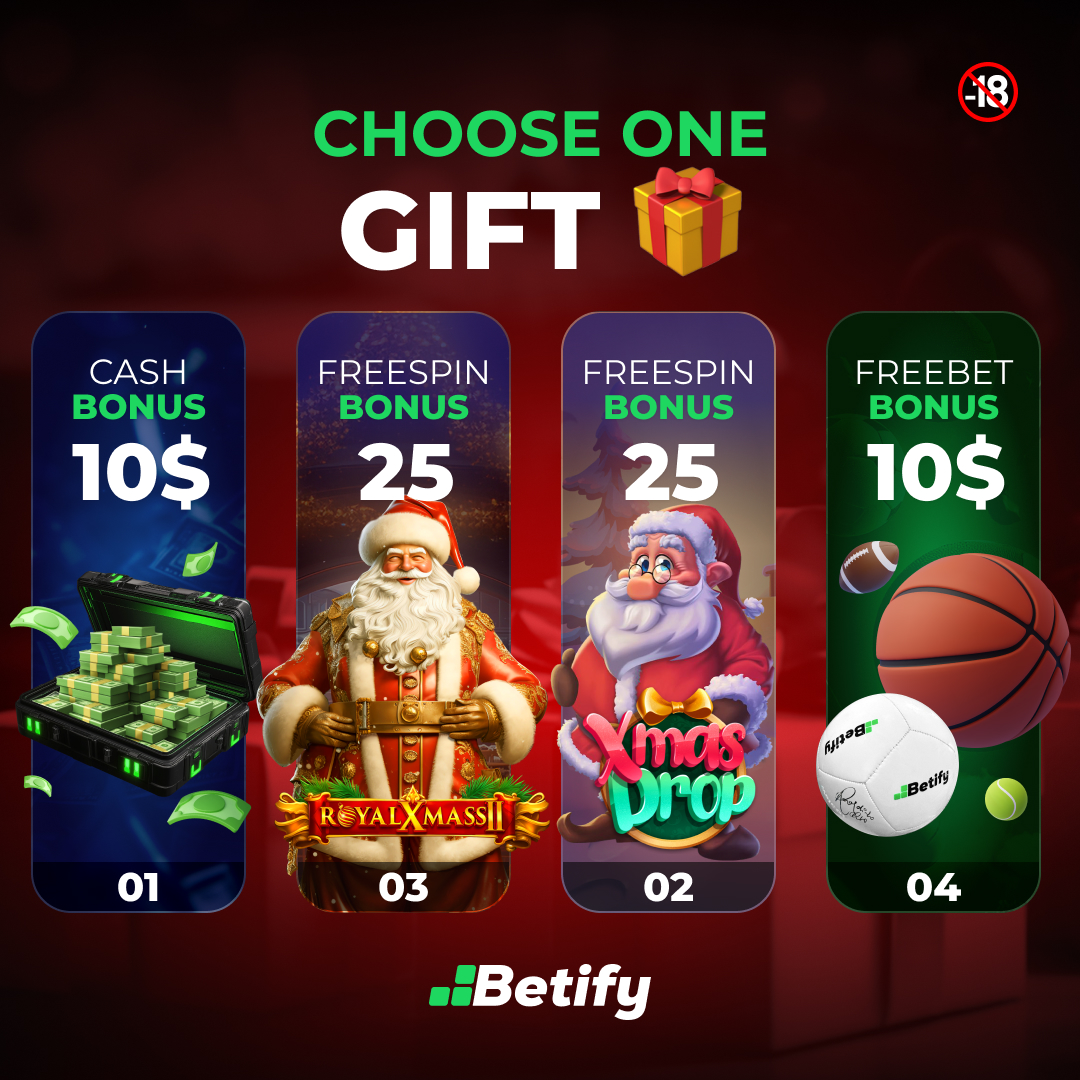 NEW YEAR, NEW LUCK! 🎁

If you could start 2026 with just ONE gift, which would you choose?

1️⃣ 2️⃣ 3️⃣ or 4️⃣?

To enter:
✔️ Follow <a href="/Betify/">Betify Official</a>
✔️ 💚+ RT ♻️
✔️ Drop your Betify🆔 + your pick &amp; tell us why in the comments ⬇️
🎯 4 winners

🚀 Start your year with betify.bio