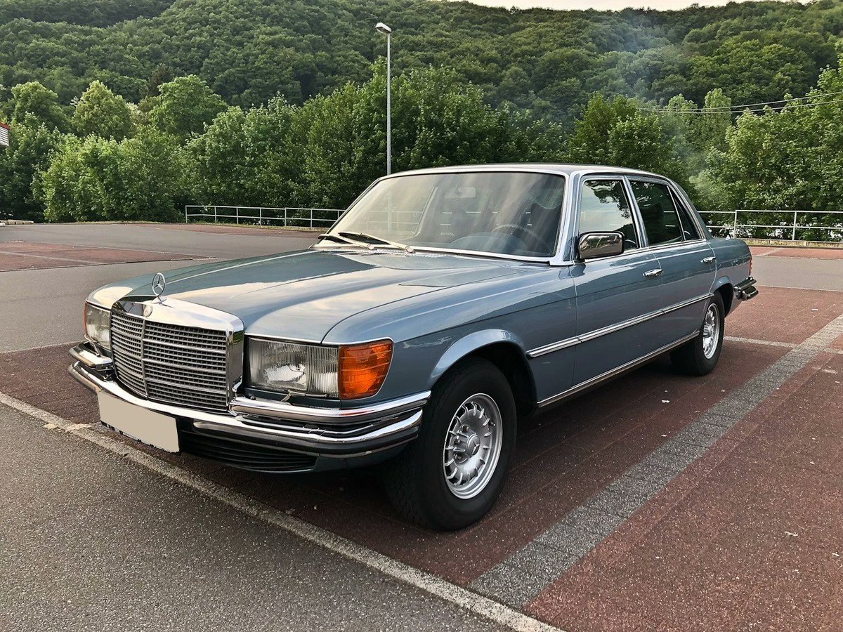 realUNICARNS's tweet photo. 1978 Mercedes-Benz 450SEL 6.9 Liter for sale in Germany. Price on eBay Ad:> https://t.co/fDzSoh0qfk https://t.co/k52Qj0KZRl