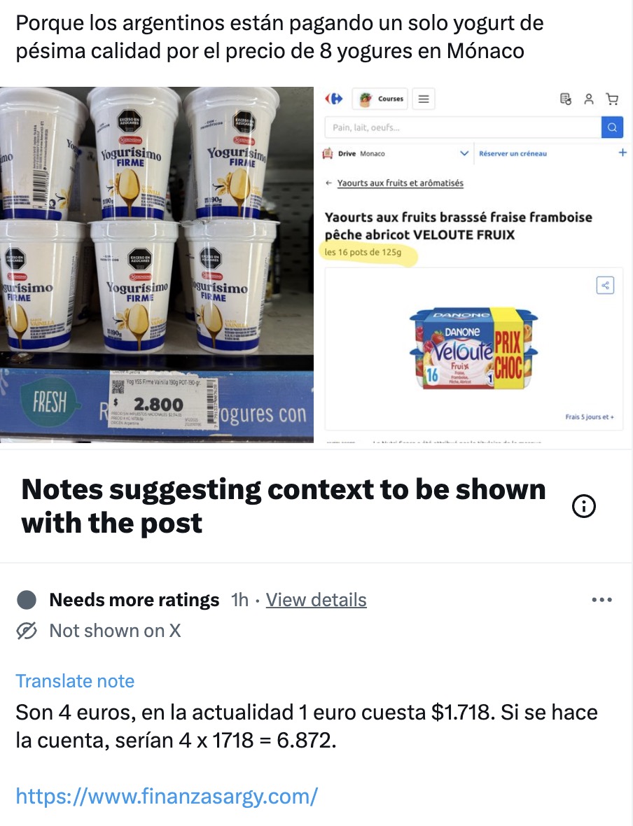 El nabo a sueldo internacional de Finanzasargy defendiendo lo indefendible con notas de Tuiter.