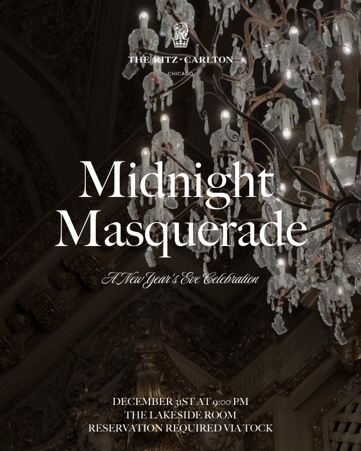 Ready to ring in #2026 🥂🎇 

#personaltravelmanagement #ritzcarltonchicago #newyearnewbeginnings #marriottbonvoy #newyearseve2025