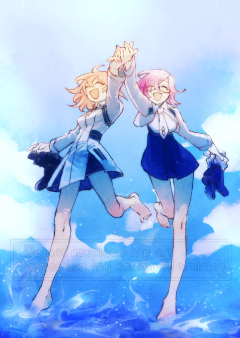 ぐだ&amp;マシュで描き納めよ〜〜
