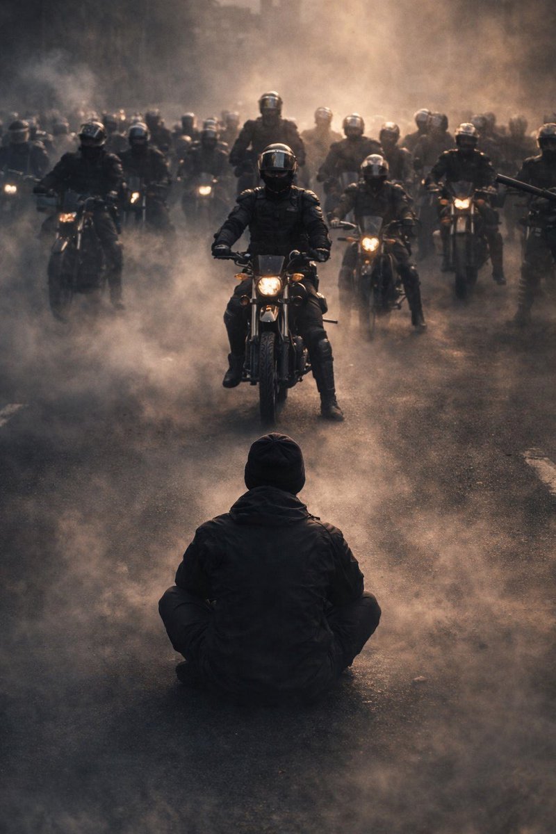 ما نان به نرخ روز نخورديم. شايد اصلا نان نخورديم و همينطور با دست خالى روبروى شما نشستيم. 
ما ديده‌ايم كه شما سواران را با اولین بانگ جنگ رها کردند تا بميريد كه برتر از شما زنده بماند. ما خوب ميدانيم آنكه تنهاست ما نيستيم.
و صدایی گفت:

«آرى تنهايى عاقبت تمام ظالمان دنياست»