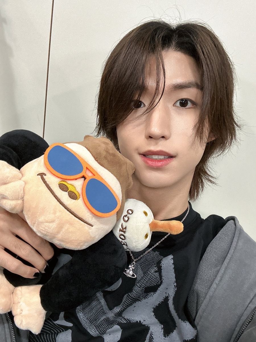 junhanfits's tweet image. J.Y. Park Soft Toy - Tteok Go / "JYP JAPAN Popup Store 2025"