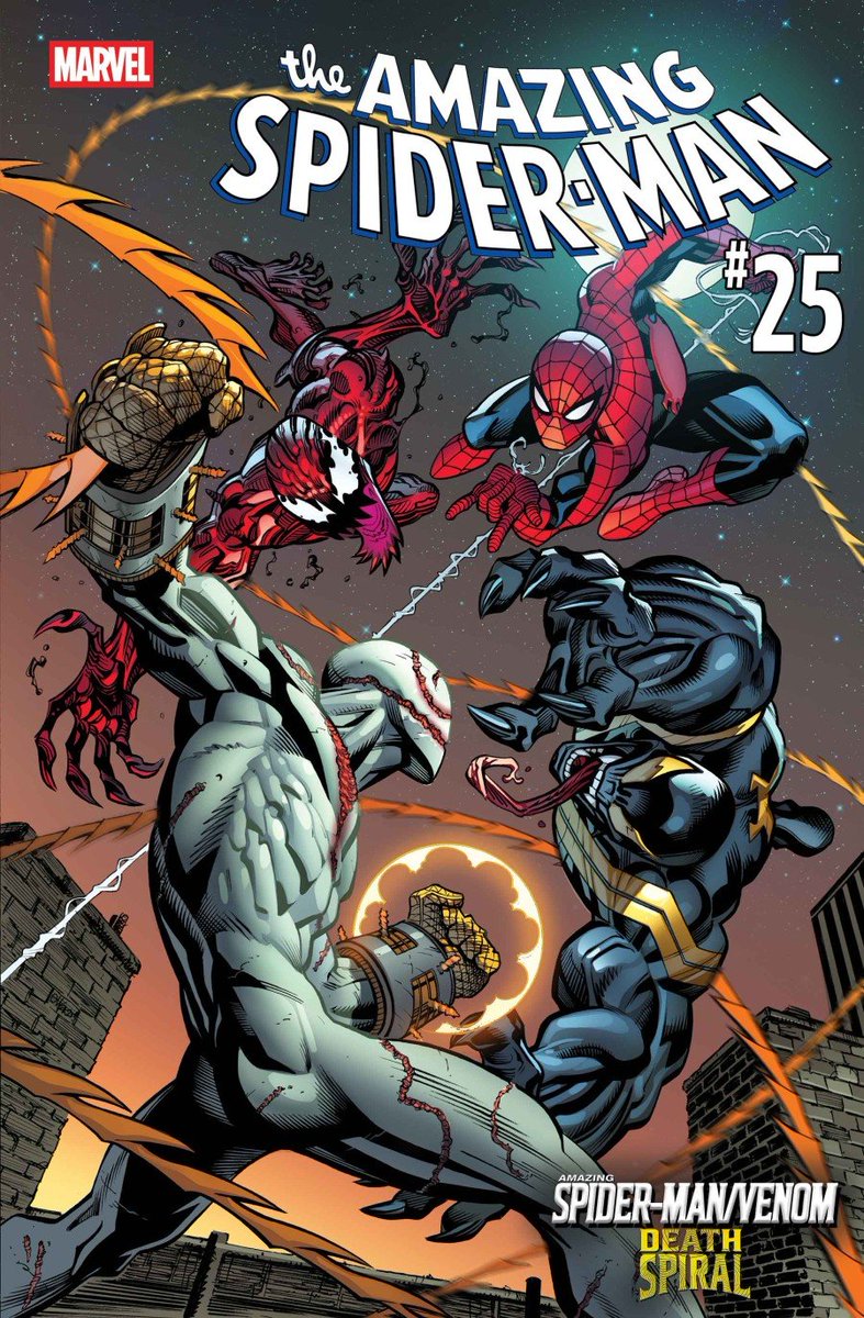 elsewherecomics's tweet image. Always a slam dunk for me anytime an artist puts Venom and Carnage on the same cover.
Cover artist Ed Mcguinness. 
#Marvel #Marvelcomics #Spiderman #Venom #Carnage #Comics