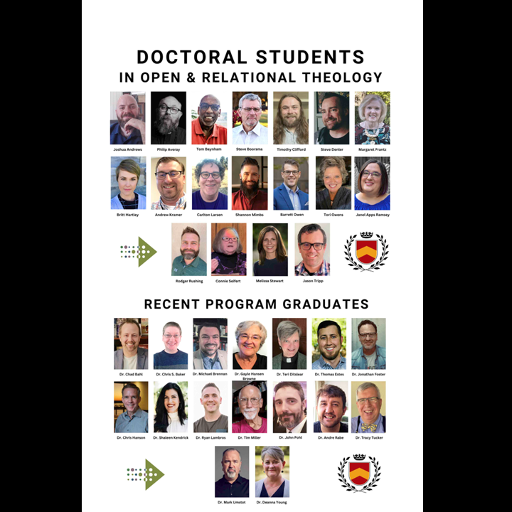 ThomasJayOord's tweet photo. I'm excited to begin 2026 directing these doctoral students in open and relational theology! And it was a pleasure to work with those who recently graduated. For info on the doctoral programs, see this link: https://t.co/o4KQiKPCdZ https://t.co/k3FyjwClS5