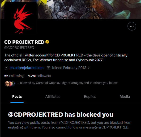 YorchTorchGames's tweet image. The Witcher 4 will be woke.

The feminists running CD Projekt Red got LIVID because I exposed their horrendous DEI page.

They refer to 'menstruating employees' instead of women.

Don't support once-revered studios that have turned into feminist indoctrination camps.