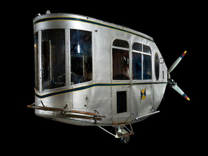 Pilgrim, Goodyear's first airship designed for inflation with helium, was retired on this day in 1931. Over the course of its operational life, it made 4,765 flights, carried 5,355 passengers, flew 2,880 hours, and covered 95,000 miles. Pilgrim's gondola is in our collection.