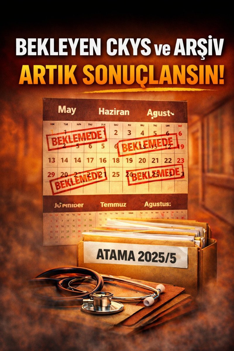 Sağlık Bakanlığı  2025/5 atananlarını aylardır neden bekletiyor ? 

Mantıklı bir cevap bulamıyoruz.

#SBGöreviBaşlatılsın
